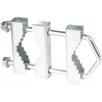 ROBSON abraçadeira em U para mastro de antena - aço galvanizado, 38-50 mm, M6