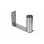 ROBSON U-100 Suporte de antena de parede/varanda 38mm mastro 1000mm aço galvanizado a quente