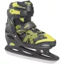 Patins ajustáveis Roces Jokey Ice 3.0 para rapaz preto e lima 30-33