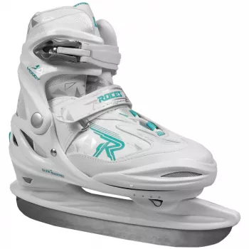 ROCES Moody Ice 3.0 rapariga branco/menta patins ajustáveis 30-35