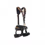 Rock Empire Atlas Uni AL Lock arnês integral XS-M preto/amarelo