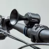 ROCKBROS Campainha eletrónica para bicicleta - preta, 110-120 dB, 4 sons, recarregável, IPX4