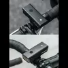 Luz dianteira para bicicleta ROCKBROS 260 lm com cabo USB-C para USB-A - preta