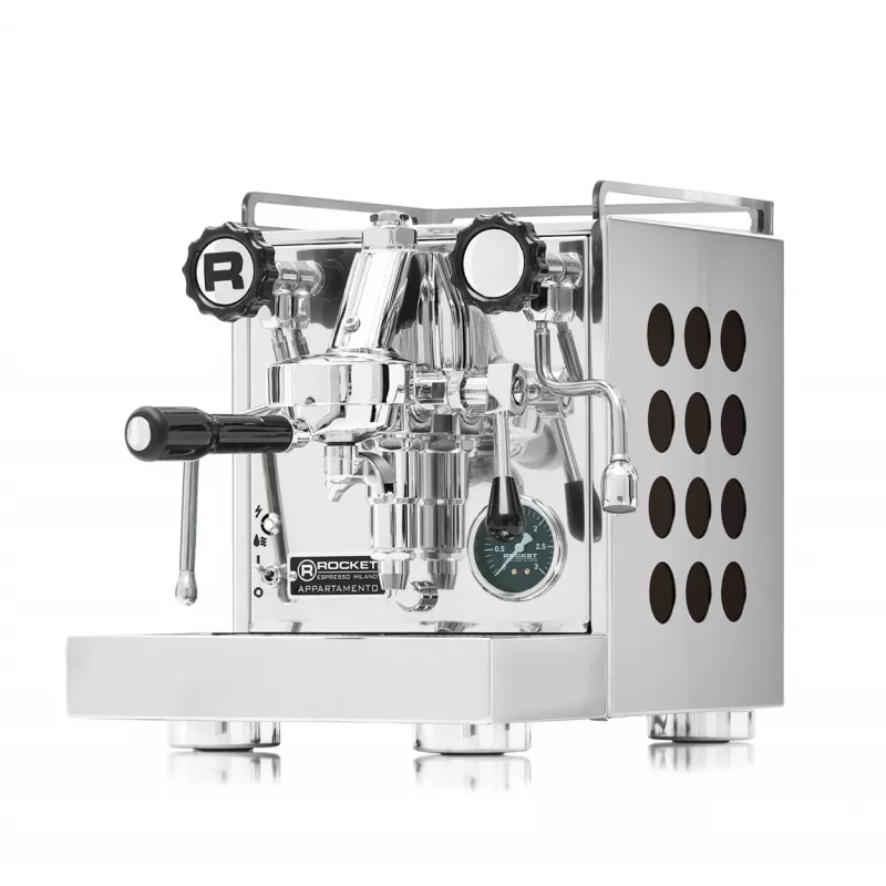 Máquina de café expresso Rocket Appartamento 2.0 Classic com portafiltro aço inoxidável preto