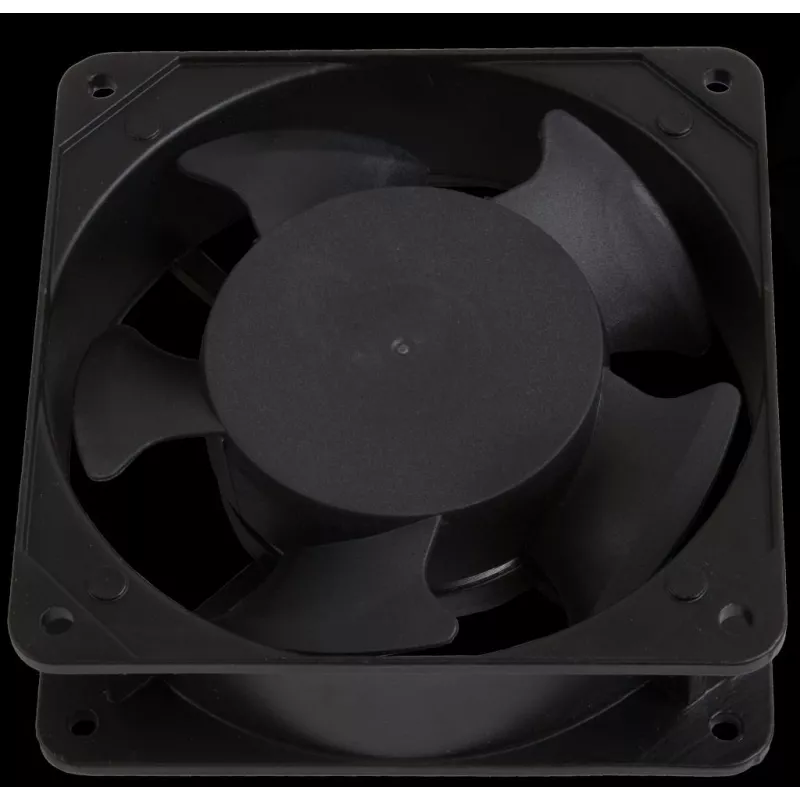 Rockstable Ventoinha 120mm - Ventoinha de caixa - 112 m³/h - Preto - 1 unid. - 610 g (RS19-FT1212)