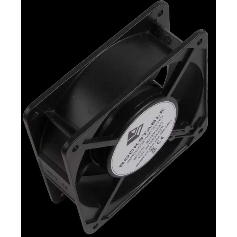 Rockstable Ventoinha 120mm - Ventoinha de caixa - 112 m³/h - Preto - 1 unid. - 610 g (RS19-FT1212)