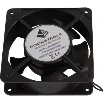 Rockstable Ventoinha 120mm - Ventoinha de caixa - 112 m³/h - Preto - 1 unid. - 610 g (RS19-FT1212)