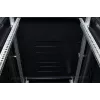 Armário rack de servidor Rockstable 18U 19 polegadas com porta frontal de malha - Autónomo - Capacidade de carga 800 kg - Fechadura com chave - Calhas de gestão de cabos - Pés ajustáveis (RS19-8018PP)