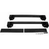 Rockstable Plataforma móvel 19 polegadas - Preto - Aço SPCC - 800 mm / 1000 mm
