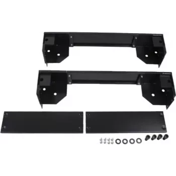 Base com rodas Rockstable 19 polegadas - Preto - Aço SPCC - 600 mm de largura - 800 mm de profundidade