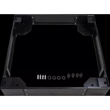 Rockstable Plataforma deslizante 19 polegadas - preto - aço SPCC - 600x600 mm - RS19-PH6610