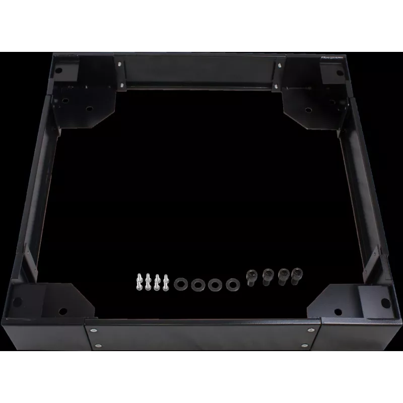 Rockstable Plataforma deslizante 19 polegadas - preto - aço SPCC - 600x600 mm - RS19-PH6610
