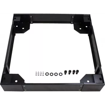 Rockstable Plataforma deslizante 19 polegadas - preto - aço SPCC - 600x600 mm - RS19-PH6610