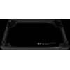 Rockstable Base com rodas de 19 polegadas – Plataforma com rodas – Preto – Aço SPCC – 600 mm x 1000 mm