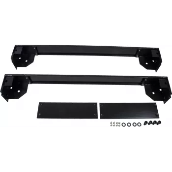 Rockstable Placa de Rolamento 19 Polegadas - Plataforma de Rolos - Preto - Aço SPCC - 600 mm x 1000 mm