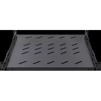 Rockstable RS19-SFH78 prateleira de carga pesada 1U 19 polegadas, aço SPCC, preto