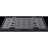 Rockstable RS19-SFH78 Prateleira para cargas pesadas de 19 polegadas 1U, aço SPCC, Preto