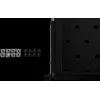 Rockstable RS19-UH69 Prateleira extensível para rack 1U de 19 polegadas, aço SPCC, preto
