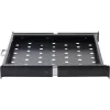 Rockstable Prateleira extensível 1U 19 polegadas - Prateleira - Aço SPCC - Preto - 1 unid. - 3,45 kg (RS19-UH66)
