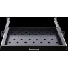 Rockstable Prateleira extensível 1U 19 polegadas - Prateleira - Aço SPCC - Preto - 1 unid. - 3,45 kg (RS19-UH66)