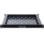 Rockstable Prateleira extensível 1U 19 polegadas - Prateleira - Aço SPCC - Preto - 1 unid. - 3,45 kg (RS19-UH66)