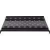 Prateleira fixa Rockstable 1U 19 polegadas heavy-duty para rack - aço SPCC - preto - 1 unidade - 3,2 kg (RS19-SFH68)