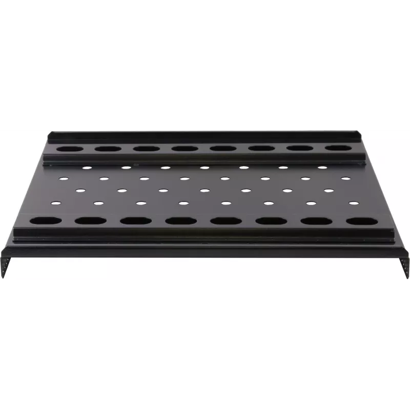 Prateleira fixa Rockstable 1U 19 polegadas heavy-duty para rack - aço SPCC - preto - 1 unidade - 3,2 kg (RS19-SFH68)