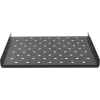 Prateleira fixa Rockstable 1U 19 polegadas heavy-duty para rack - aço SPCC - preto - 1 unidade - 3,2 kg (RS19-SFH68)
