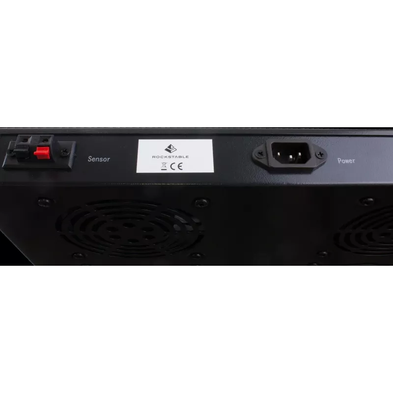 Rockstable Unidade de ventilação para rack 1U de 19 polegadas - Ventoinha de arrefecimento - Ventoinha axial integrada - 440 m³/h - Aço - Preto - 1 peça (RS19-FT1U4TM)