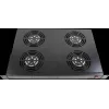Rockstable Elemento de ventilação 1U de 19 polegadas - Ventoinha - Ventoinha integrada - 440 m³/h - Aço - Preto - 1 peça (RS19-FT1U4)
