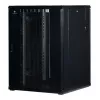 Rockstable Armário de servidor 22U 19 polegadas com porta de grelha - Armário de pé - 22U - 800 kg de capacidade de carga - porta com fecho - calhas de montagem - pés ajustáveis (RS19-8822PP)