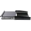 Rockstable Unidade de gaveta para rack 2U 19 polegadas - aço de alta resistência - preto - aço laminado a frio SPCC - gaveta deslizante - 6,92 kg (RS19-TH02)