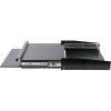 Rockstable Unidade de gaveta para rack 2U 19 polegadas - aço de alta resistência - preto - aço laminado a frio SPCC - gaveta deslizante - 6,92 kg (RS19-TH02)