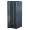 Rockstable Armário de rack de servidor 32U 19 polegadas com porta de vidro - estrutura autónoma - 32U - 800 kg - fecho com chave - calhas de montagem - pés ajustáveis (RS19-6832)