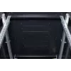 Rockstable Armário de rack de servidor 32U 19 polegadas com porta de vidro - estrutura autónoma - 32U - 800 kg - fecho com chave - calhas de montagem - pés ajustáveis (RS19-6832)