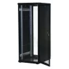 Rockstable Armário de servidor 32U 19 polegadas com portas de malha - Estrutura autónoma - 32U - 800 kg - fecho - calhas de montagem - pés ajustáveis (RS19-6832PP)