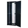 Armário de servidor Rockstable 42U 19 polegadas com porta de vidro - Armário de chão - 42U - 800 kg - Fechadura com chave - Calhas de montagem - Pés ajustáveis (RS19-8842)