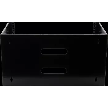 Rockstable Estrutura de montagem em parede 6U 19 polegadas - conjunto de montagem - aço SPCC - preto - 1 unid. - 3,86 kg (RS19-WMB6)