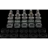 Rockstable Conjunto de parafusos Phillips M6 - Montagem em rack - Prateado - 10 unid. (RS19-M611)