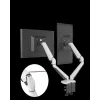 ROCKSTABLE RS-MM011W Suporte Profissional para Dois Monitores - Aperto / Passagem - 16 kg - 38,1 cm (15 polegadas) - 81,3 cm (32 polegadas) - 100 x 100 mm - Branco