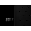 Rockstable RS19-FH612 Prateleira para rack 1U - Preto - Aço - Capacidade de carga 60 kg - Perfurada oval