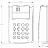 ROGER PR602LCD-DT-O controlador de acesso