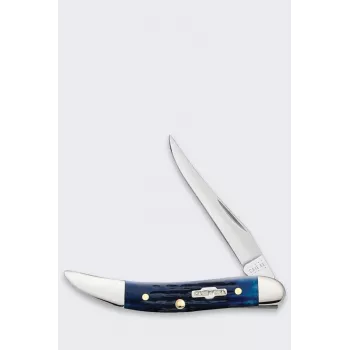 Rogers estojo de faca pequeno Texas Toothpick azul