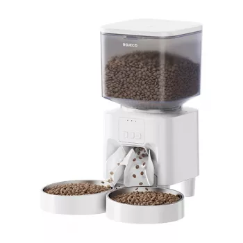 Comedouro automático para animais Rojeco 4.5L versão Wi-Fi