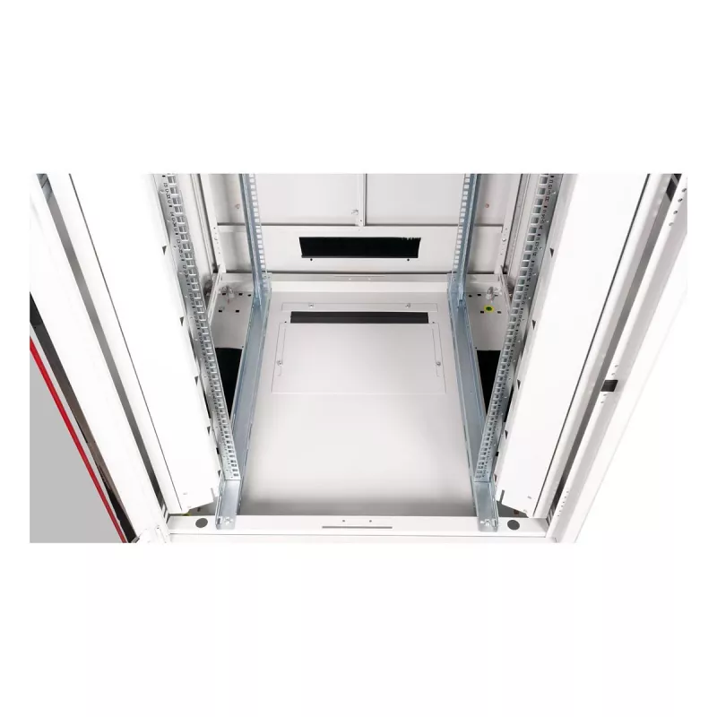 ROLINE Armário de Rede 19 Polegadas Pro 47U, 800x800mm Porta de Vidro Cinzento