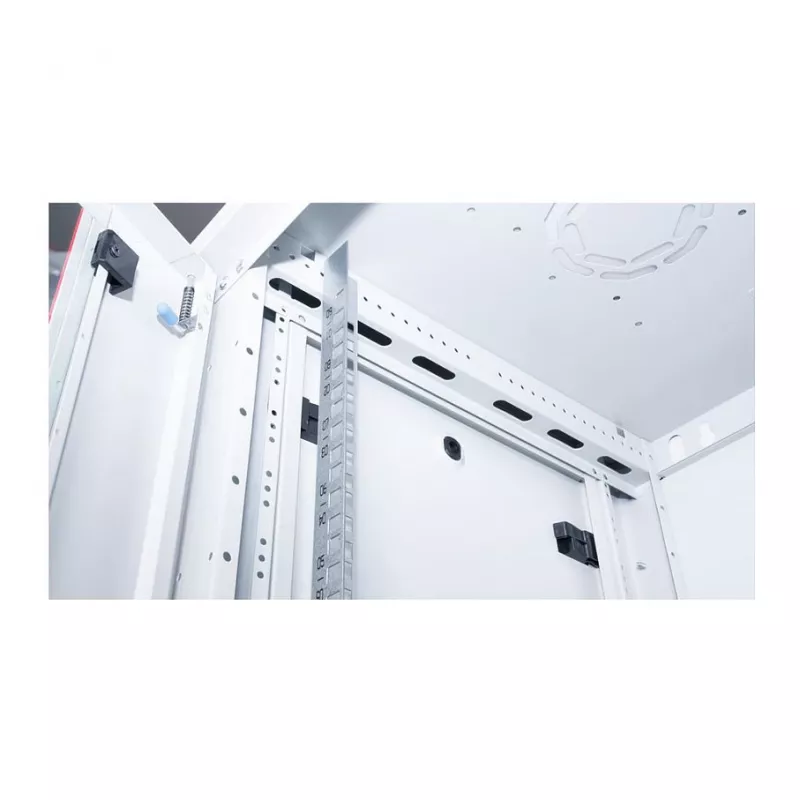 ROLINE Armário de parede de 19 polegadas Basic Plus 9U, 600x450 mm (LxP), Cinzento