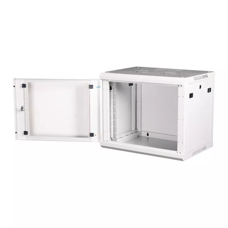 ROLINE Armário de parede de 19 polegadas Basic Plus 9U, 600x450 mm (LxP), Cinzento