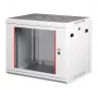 ROLINE Armário de parede de 19 polegadas Basic Plus 9U, 600x450 mm (LxP), Cinzento