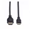 Cabo ROLINE HDMI High Speed com Ethernet, HDMI tipo A macho para Mini HDMI macho, 2 m, 11.04.5580