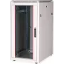 ROLINE Pro armário de rede 22U 600x800mm com porta de vidro, cinzento claro RAL 7035 26.21.0050